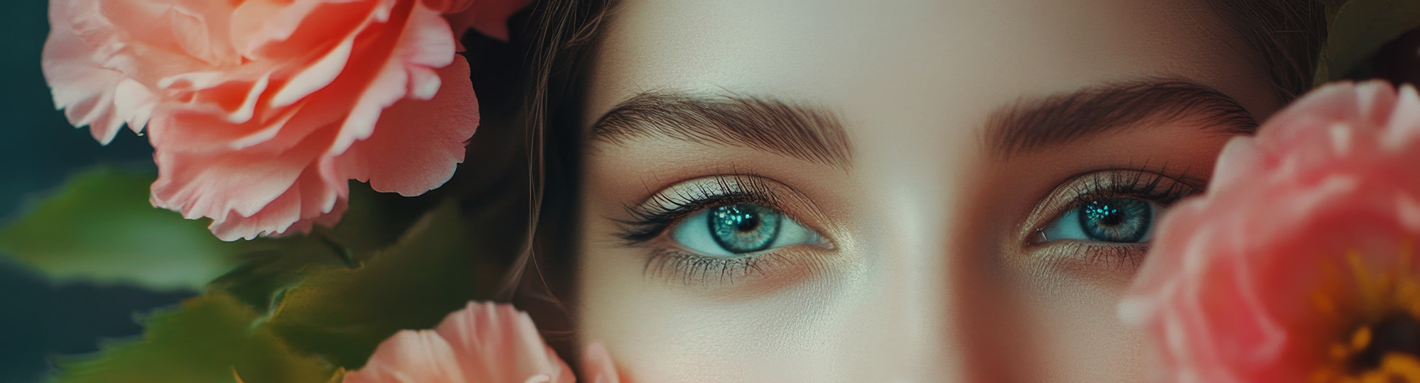 Close up of woman's eye.